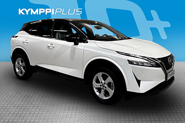 Nissan Qashqai MHEV 158 Xtronic 2WD Tekna 2-tone * LED / HUD / 360 kamera / Vetokoukku * - Nissan Qashqai MHEV 158 Xtronic: kevythybridi tuo lisätehoa ja säästöä, Tekna-varustelu ja 2-tone-tyyli tekevät ajosta nautintoa.