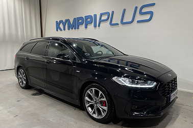 Ford Mondeo 2,0 187hv Hybrid automaatti EDITION ST-LINE Wagon **Vetokoukku / Kamera / Moottorinlämmitin ja sisäpistoke / ACC / LED** - Kattavasti varusteltu, näyttävä Suomi-auto tullut myyntiin!