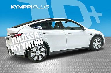Tesla Model Y RWD ** Lasikatto / ACC / Kamera / Ratinlämmitin / Ilmalämpöpumppu / Valkoiset nahat / Navigointi - Taloudellista ja huoletonta ajoa!