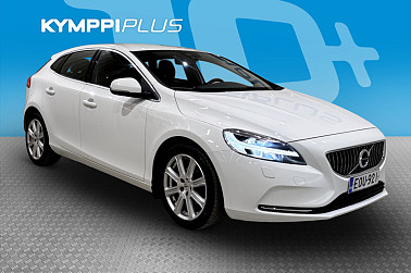 Volvo V40 T2 Edition 90 ** Bi- led / Webasto / Nahkapenkit / Bluetooth / Digimittaristo ** - Tyylikäs Inscription-varustelu, LED-valot, digimittaristo ja lämmitettävät etuistuimet – tässä V40:ssä premium-tuntuma on kohdallaan.