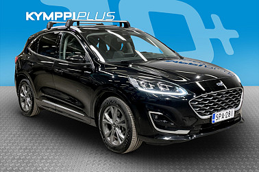 Ford Kuga 2,5 Ladattava hybridi (PHEV) 225hv CVT FWD Vignale 5-ovinen ** Suomi-auto / 2 Omistajaa / Huoltohistoria ** - RAHOITUSKORKO tähän autoon vain 2,49% - ACC / LED / Lasikatto / Keyless / HUD / Urheiluistuimet / Navigointi