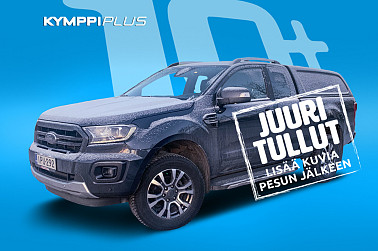 Ford Ranger Super Cab 2,0 TDCi 213 hp A10 4x4 Wildtrak / ALV.Väh / Webasto / Nahat / Lavakate / Kamera / Koukku / Navi - Tehdastakuu 5v/100tkm / Suomi-auto / Kaistavahti / Liikennemerkkitunnistus / 2 x aluvanteet / Hieno