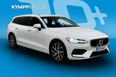 Volvo V60 T8 TwE AWD Business Momentum aut. ** Kessy / ACC / Bliss / LED / Webasto / Koukku / Nahat - Kattavalla varustelulla oleva farkku!