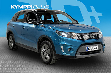 Suzuki Vitara 1,6 VVT 4WD GLX 5MT** ACC / Neliveto / Peruutuskamera / LED-Ajovalot / Vetokoukku / Keyless-go / Nahka-alcantaraverhoilu** - Luotettava neliveto hyvällä varustelulla!