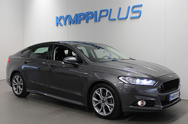 Ford Mondeo 2,0 TDCi 150hv PowerShift ST-line 5D ** Suomi-auto / Webasto / Navi / Sähköluukku / Carplay / LED / Lämpöratti ** - ** Merkkihuollettu / Vakkari / Lämpölasi **
