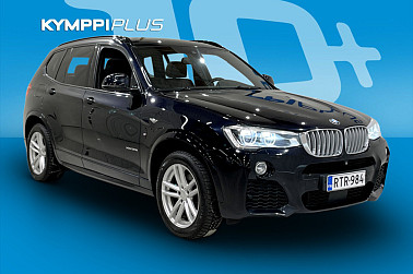 BMW X3 F25 xDrive30d A M Sport ** LED / Lasikatto / Prof.Navi / Adapt.Cruise / 360 Kamera / Harman & Kardon - Tehokkuutta, tyyliä ja ajomukavuutta!