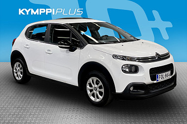 Citroen C3 PureTech 82 Feel**Jakohihna vaihdettu / Vakionopeudensäädin / Automaatti-ilmastointi** - RAHOITUSKORKO tähän autoon vain 3,49% - Citroën C3 PureTech 82 – Huoleton ja taloudellinen käyttöauto