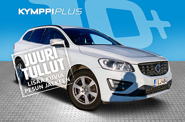 Volvo XC60 D5 AWD Business R-Design aut * Webasto / Irtokoukku / Digimittari / Navi / Nahat * - Sähköluukku / Lämpöratti / Suomi-auto / Peruutustutka