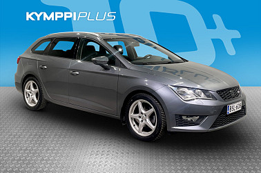 Seat Leon ST 1,4 TSI 150 ACT FR DSG ** Lohkolämmitin / Sisäpistoke / P.tutka / Vakkari / Nahka-alcantara ** - Suomi-auto / Urheiluistuimet / Juuri huollettu!