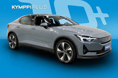 Polestar 2 Long Range Dual Motor, 310kW, 82kWh **PLUS / PILOT / KOUKKU / 2X RENKAAT JA VANTEET / PIXEL LED** - Täydellinen sähköauto arkeen ja matkoille – kaikki varusteet valmiina