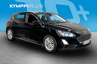 Ford Focus 1,5 TDCi EcoBlue 120hv A8 Titanium 5-ovinen ** Webasto / Adapt.vakkari / Led-valot / Tutkat / Koukku ** - Hyvin huollettu Suomi Focus toiselta omistajalta! Hyvät varusteet!