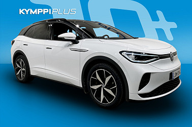 Volkswagen ID.4 GTX Dual Motor AWD, akku 77 kWh ** IQ-Light / Vetokoukku / 360° Kamera / Keyless / Adapt. vak ** - Upeasti varusteltu nelivetoinen ID.4 saapumassa Oulun toimipisteelle.