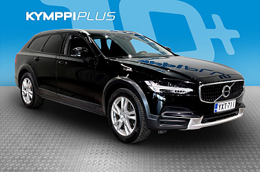 Volvo V90 Cross Country D4 AWD Plus aut ** Led / Webasto / Voc / Pilot Assist / Peruutuskamera ** - Huippuvarusteinen V90 Cross Country! ACC, navigointi, kamera, pysäköintiavustin, lämmitettävä ratti ja tuulilasi, lisälämmitin