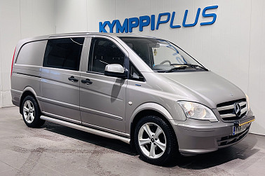 Mercedes-Benz Vito 116CDI -3,05/32K keskipitkä A2 Aut. ** Webasto / Koukku / Vakkari ** - Näyttävä ja asiallisesti huollettu Vito!