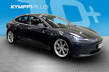 Tesla Model 3 Long-Range Dual Motor AWD - Lasikatto / ACC / LED / Suomi-auto / Navi / 2 x renkaat ja vanteet