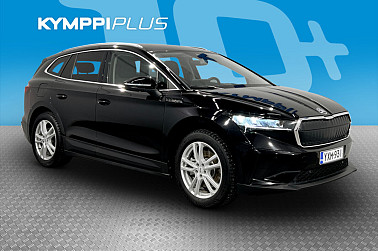 Skoda Enyaq 80 Launch Edition iV **Suomi-auto / Lämpöpumppu / LED / Vetokoukku / Kamera** - Tilava ja tyylikäs sähköauto Skodalta