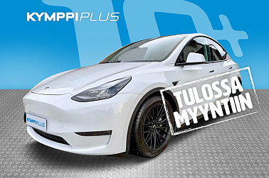 Tesla Model Y Long Range ** Autopilot / Lämpöpumppu / Lasikatto / Tehdastakuu ** - Huippuvarusteltu Long Range sähköauto! 533 km range, 250 kW pikalataus, nahkasisusta, Matrix-LED, lämpöpumppu ja ACC.