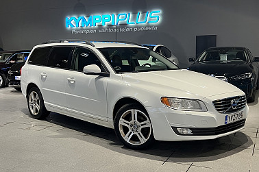 Volvo V70 D3 Kinetic aut ** Webasto / Nahkaverhoilu / Tutka ** - Tilava ja käytännöllinen V70 – erinomainen auto arkeen ja matkoille
