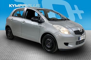 Toyota Yaris 1,3 VVT-i 5ov ** Ilmastointi / Vetokoukku / Lohkolämmitin / Kytkin vaihdettu ** - Kompakti, mukava ja arkeen täydellisesti sopiva Yaris – kaikki tarvittava, ei mitään turhaa.