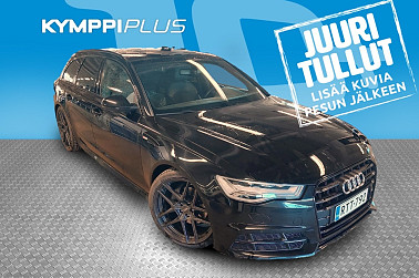 Audi A6 Avant Business Sport 2,0 TDI 140 kW ultra S tronic ** Navi / S-line paketti / Sport penkit / LED ** - Nahka-alkantara verhoilu, Comfort-paketti, Webasto, Koukku.