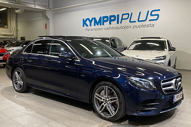 Mercedes-Benz E 350 e A Premium Business AMG ** Lasikatto / Navigointi / ACC / LED / 360 kamera / Nahka-Alcantara ** - Tehokas ja tyylikäs plug-in hybrid AMG-varustein – mukavuutta ja säästöä joka ajoon!