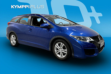 Honda Civic Tourer 1,8i Comfort ** Suomi-auto / Vakkari / Ilmastointi ** - Taattua japanilaista laatua tarjolla!