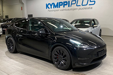 Tesla Model Y Performance - Tehokas ja tyylikäs huippuluokan sähköauto – tee nopeat kaupat!