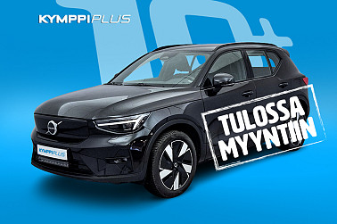 Volvo XC40 Recharge Twin Plus **82kWh akku / Pixel LED / Adapt.vakkari / Lämpöpumppu / Koukku** - Volvo XC40 Recharge – suosittu sähkö-SUV isolla akulla ja huippuvarusteilla, nyt KymppiPlussalta Kokkolasta!