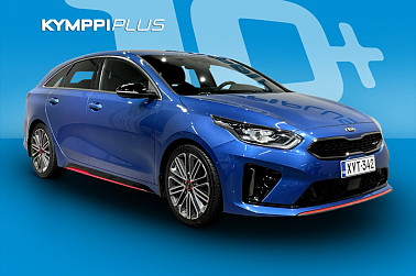 Kia ProCeed 1,6 T-GDI ISG 204hvGT A/TBusiness Premium**ACC/ Suomi-auto/  P.kamera / Katveavustin/ LED/ Kessy / Navi  ** - Hyvin huollettu ja suorituskykyinen Kia ProCeed GT – sporttinen ulkonäkö, laadukas varustelu ja huoleton ajokokemus!
