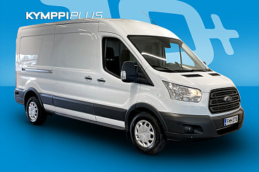 Ford Transit 350 2,0 TDCi 130 hv Trend L3 H2 etuveto 4,71 ** Webasto / Pysäköintitutkat / P.kamera / Koukku ** - Hyvin varusteltu Transit valmiina töihin!