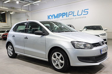 Volkswagen Polo Trendline 1,2 51 kW (70 hv) 4-ovinen - Ilmastointi / Lohko+Sisä / Isofix / 2 x renkaat