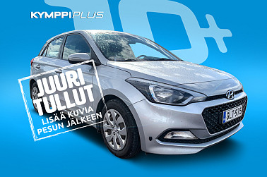 Hyundai i20 5d 1,2 5MT ISG Classic Plus * Lohko sisähaaralla / Tutka / Suomi-auto * - Hyundai i20 2015 – talviauto parhaimmillaan! Lämmitettävä ratti, moottorilämmitin ja pysäköintitutka.