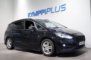 Ford S-Max 2.5 Hybrid (HEV) 190hv automaatti ST-Line 5-ovinen  **Acc, Kamera, Navi, 7-paik, Keyless** - Tilava ja tyylikäs 7-paikkainen ratsu juuri huollettuna!