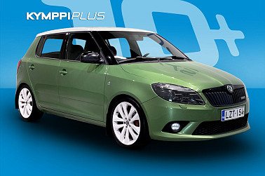 Skoda Fabia 1,4 TSI RS DSG Autom. ** Webasto / Sporttipenkit ** - Tehokas, sporttinen ja taloudellinen – Fabia RS nyt 2,89 % rahoituksella Hyvinkäältä!
