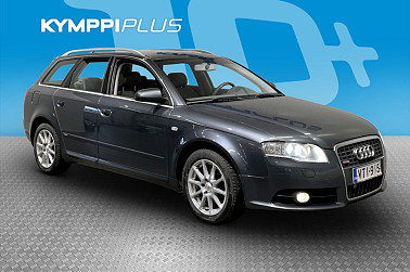 Audi A4 Avant S Line 1,8 T 120 kW ** Suomiauto / Lohko ja sisäp / Vakkari ** - Edullinen ja tyylikäs A4 luotettavalla 1,8 T koneella!