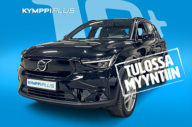 Volvo XC40 Recharge Twin Plus aut ** LED- valot / Digimittaristo / Apple CarPlay / Lämpöpumppu ** - Auton hiljainen, sähköinen voimalinja yhdessä laadukkaiden sisätilojen ja kattavan varustelun kanssa tekee jokaisesta matkasta miellyttävän.