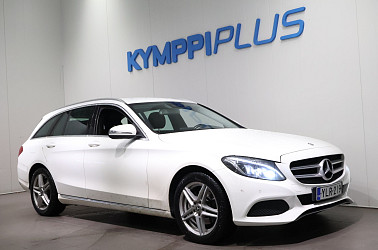 Mercedes-Benz C 220 d 4Matic T A Premium Business ** Webasto / Peruutuskamera / ILS ** - Mercedes Benz: Astut sisään, suljet oven ja maailma muuttuu hiljaiseksi, tyylikkääksi ja voimakkaaksi