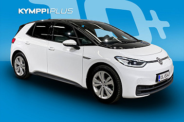 Volkswagen ID.3 Pro Performance Tech 150 kW, akku 58 kWh ** ACC / Matrix LED / Lasikatto / Navigointi / HUD / Lämpöpumppu ** - Tehokas ja pitkän matkan ID.3 huippuvarusteilla, yhdeltä omistajalta ja voimassa olevalla akkutakuulla.