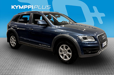 Audi Q5 Offroad Land of quattro Edition 2,0 TDI 140 kW quattro S tronic * Webasto / Vetokoukku / Sport-penkit * - Jakopää juuri tehty / Nahka-alcantara verhoilu / Tutkat / Musta sisäkatto