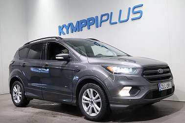 Ford Kuga 2,0TDCi 150 hv PowerShift AWD ST-Line 5-ovinen **Koukku, Navi, Tutkat, Xenon** - Sporttinen ja varma neliveto – valmis kaikkiin keleihin!