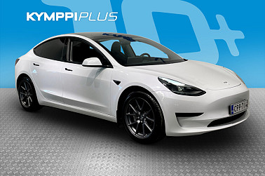 Tesla Model 3 Standard Range Plus ** 1-Om. Suomiauto / Lämpöpumppu / 2x renkaat vanteineen ** - RAHOITUSKORKO tähän autoon vain 3,89% - Tähän maailmantilanteeseen yksi fiksuimmista autovalinnoista jos haluaa pitää autoilun kulut kurissa