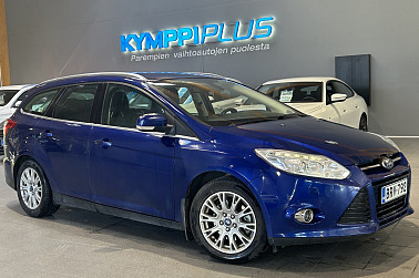 Ford Focus 1,6 EcoBoost 150 hv Start/Stop Titanium M6 Wagon ** Vetokoukku / Xenon / Tutka ** - Titanium-malli – tyylikäs, hyvin varusteltu ja mukava ajaa!