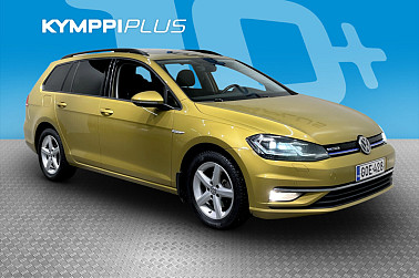 Volkswagen Golf Variant Highline 1,4 TGI 81 kW (110 hv) BLUEMOTION DSG-automaatti ** Panoraama / Webasto / Adapt. vakkari ** - Tämä huippuvarusteltu Golf kulkee Kaasulla sekä Bensalla!
