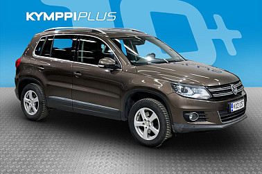 Volkswagen Tiguan Sport & Style 2,0 TDI 103 kW (140 hv) BlueMotion Technology 4MOTION DSG-aut ** Webasto / Xenon / Cruise / Tutkat ** - Luotettava neliveto-Tiguan hyvillä varusteilla ja mukavuudella!