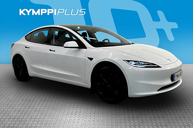 Tesla Model 3 Rear-Wheel Drive **Highland / Panoraama / Ilmastoidut etuistuimet / Koukku** - RAHOITUSKORKO tähän autoon vain 3,89% - Tehdastakuu / Akkutakuu / Lämpöpumppu / 2x renkaat 1x vanteet