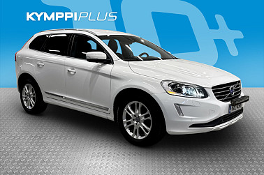 Volvo XC60 D5 AWD Summum aut ** Webasto / Vetokoukku / Nahkaverhoilu ** - Navigointi / Keyless / Sähköluukku / Digimittaristo