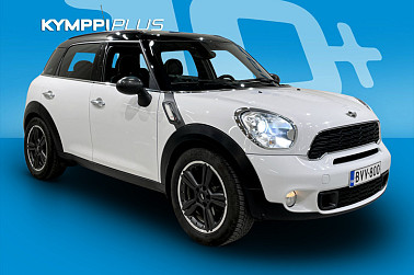 Mini Countryman Cooper SD Countryman ALL4 4ov A ** Panorama / Nahat / Navi / Xenon ** - Tyylikäs ja hyvin varusteltu Saksasta tuotu auto – nahkasisustus, avattava lasikatto ja kattavat varusteet!