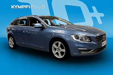 Volvo V60 D4 Momentum / Webasto / Suomi-auto / Koukku / Osa nahat - Tehokas ja taloudellinen farmari, hyvä varustelu, mukava ajettavuus ja tyylikäs skandinaavinen design.