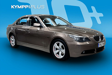 BMW 523 E60 Sedan Vähän ajettu / Koukku / Suomi-auto / Ilmastointi / Lohkolämmitin - Vähän ajettu E60