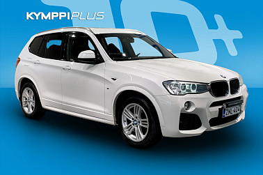 BMW X3 F25 xDrive20d A Business M Sport ** Xenon / Koukku / Urheiluistuimet / P.tutkat / HiFi-äänentoisto / Bluetooth ** - BMW X3 M Sport: Luotettava, tyylikäs neliveto, urheilullinen ja varusteltu arjen ja seikkailun kumppani!